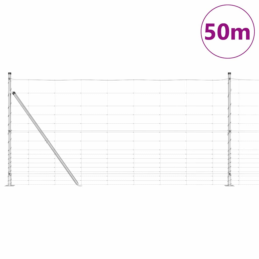 Stup za ogradu Galvanizirano 50 x 1,2 m Čelik