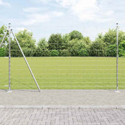 Zavareno žičano ogradno mreža s betonskom podlogom 50 x 1,5 m