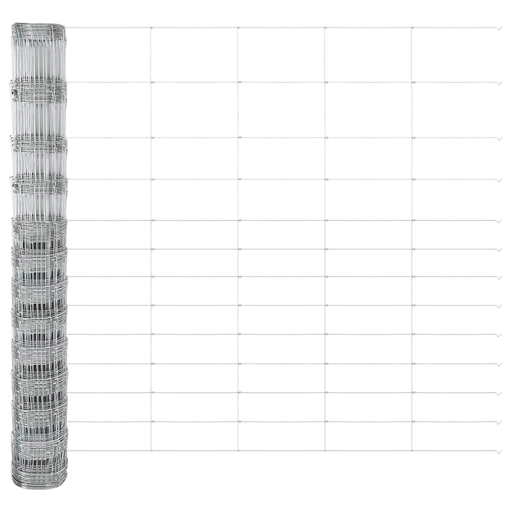 Zavareno žičano ogradno mreža s betonskom podlogom 50 x 1,5 m