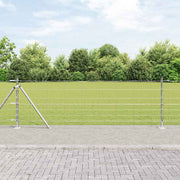 Zavareno žičano ogradno mreža s betonskom podlogom 100 x 0,8 m