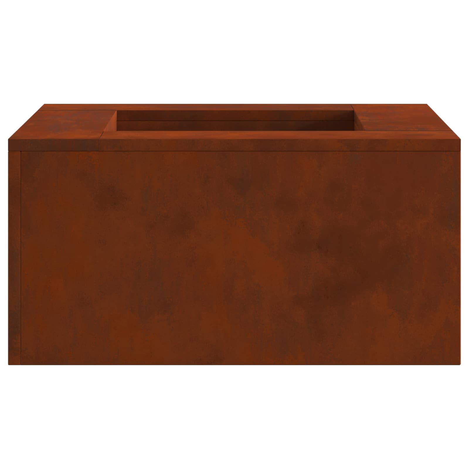 Kamin Smeđa 60 x 60 x 30 cm Čelik otporan na vremenske uvjete