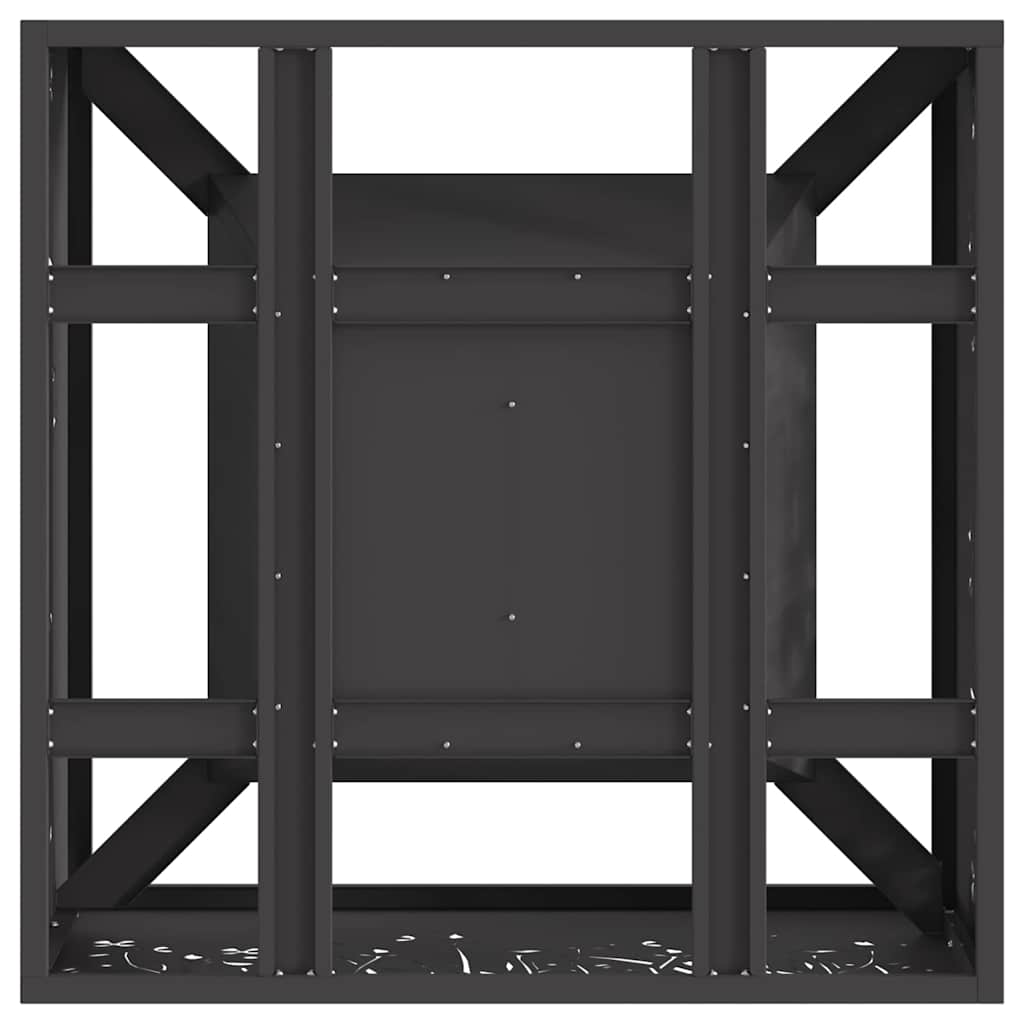 Kamin Crna 60 x 60 x 30 cm Čelik