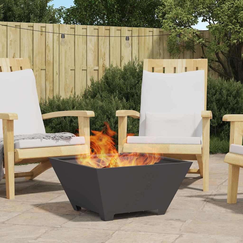 Kamin Crna 60 x 60 x 30 cm Čelik