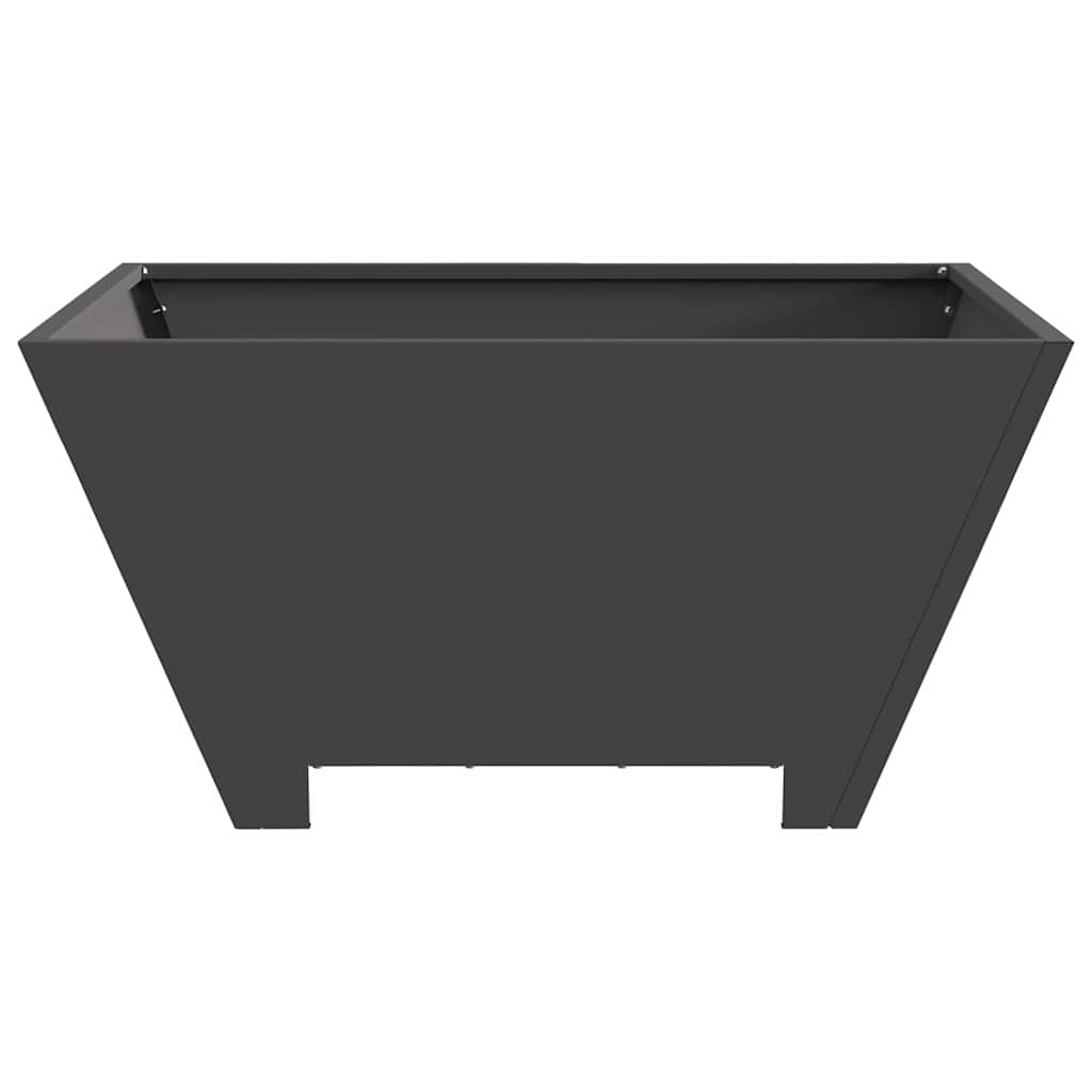 Kamin Crna 60 x 60 x 30 cm Čelik