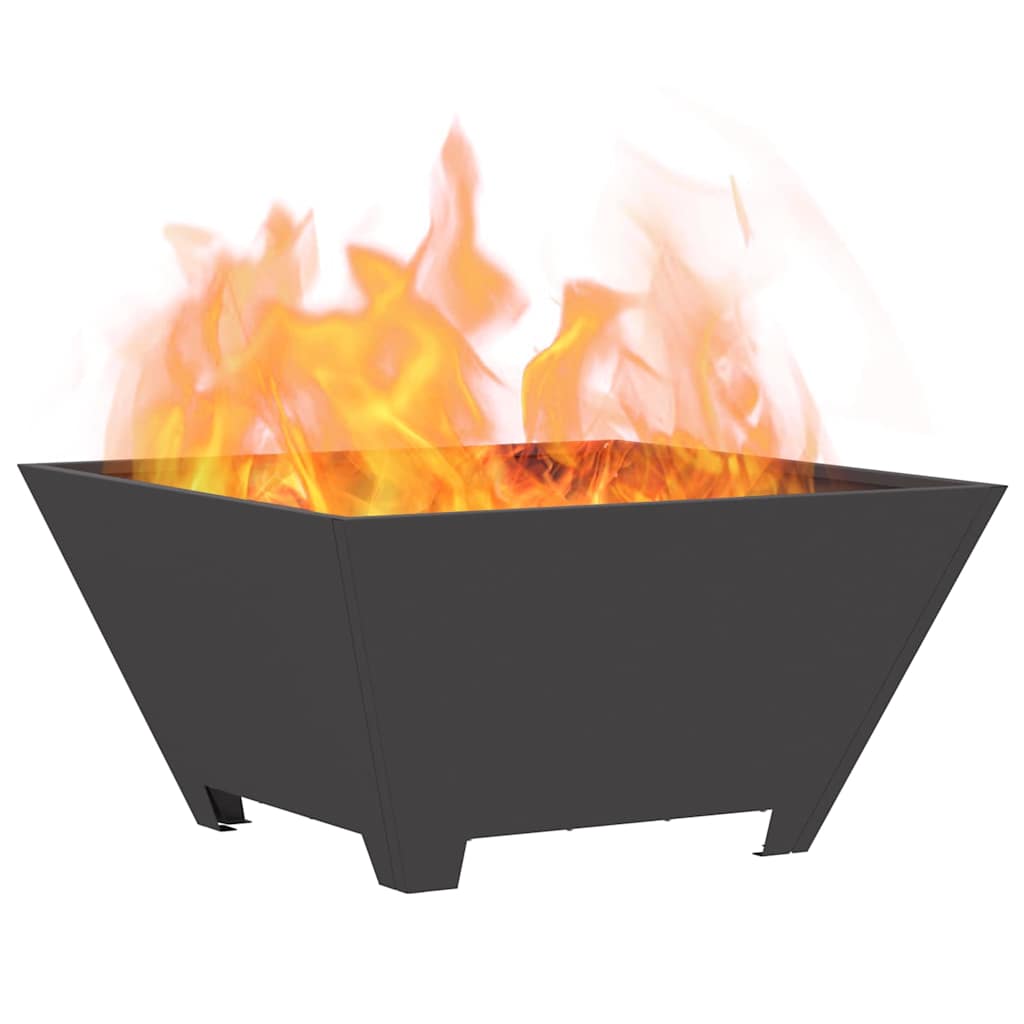 Kamin Crna 60 x 60 x 30 cm Čelik
