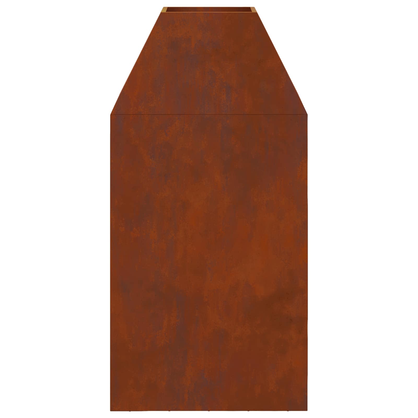 Kamin Rđa 50 x 50 x 100 cm Čelik otporan na vremenske uvjete