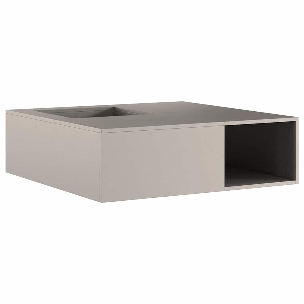 Kamin Smeđa 100 x 100 x 30 cm Čelik otporan na vremenske uvjete