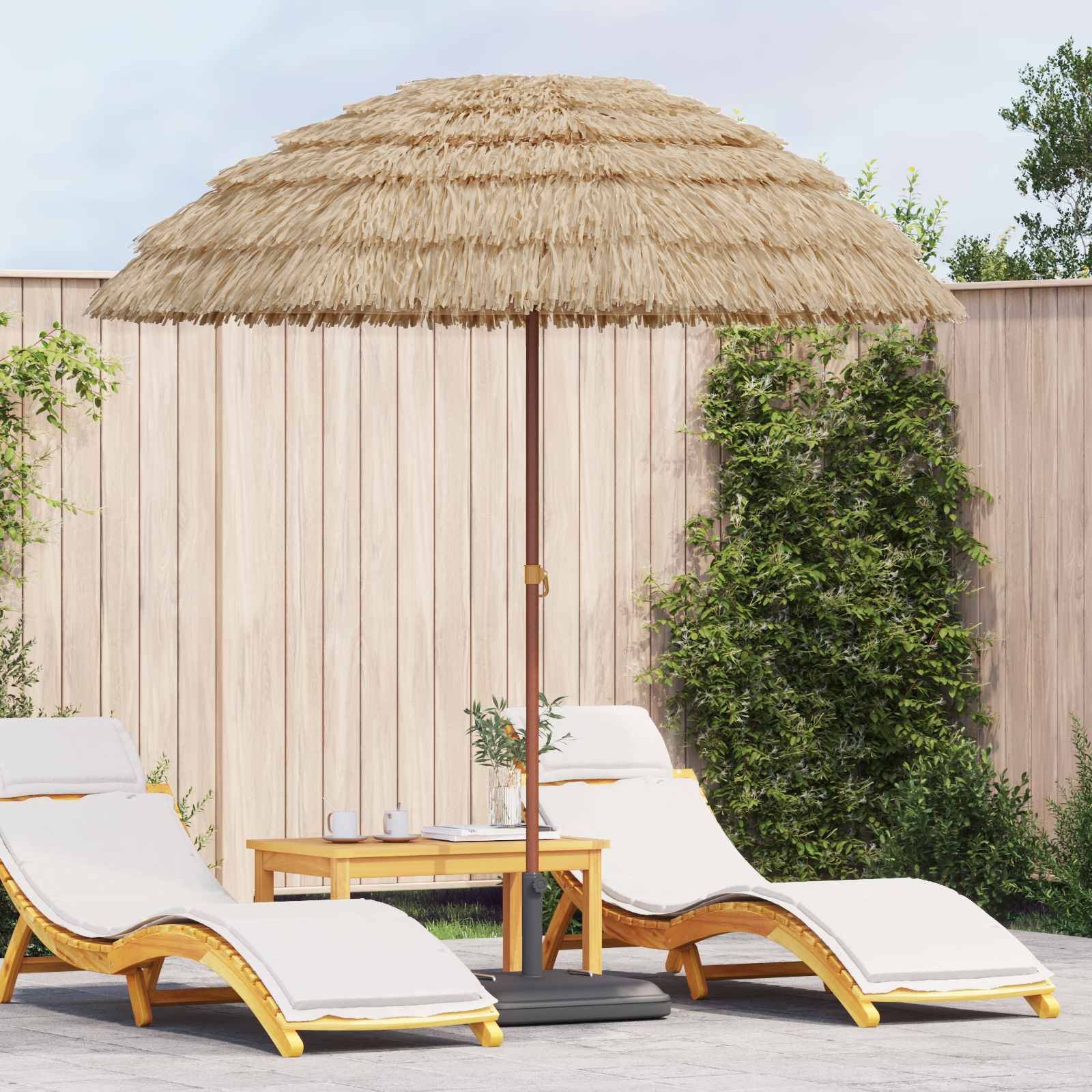 Suncobran za plažu Prirodna 205 x 205 x 210 cm