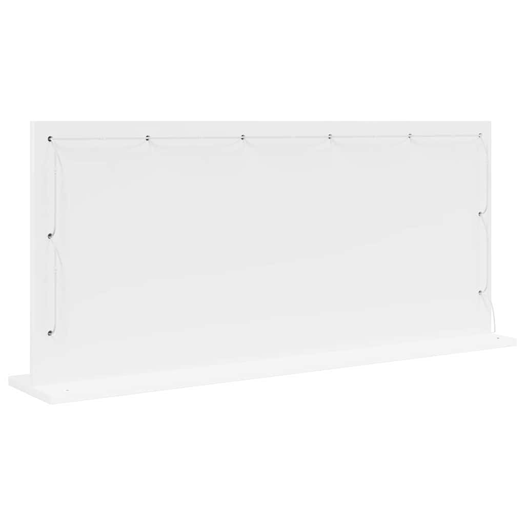 Ogledalo za Toalet Pravokutni Bijelo 100 x 45 x 18 cm