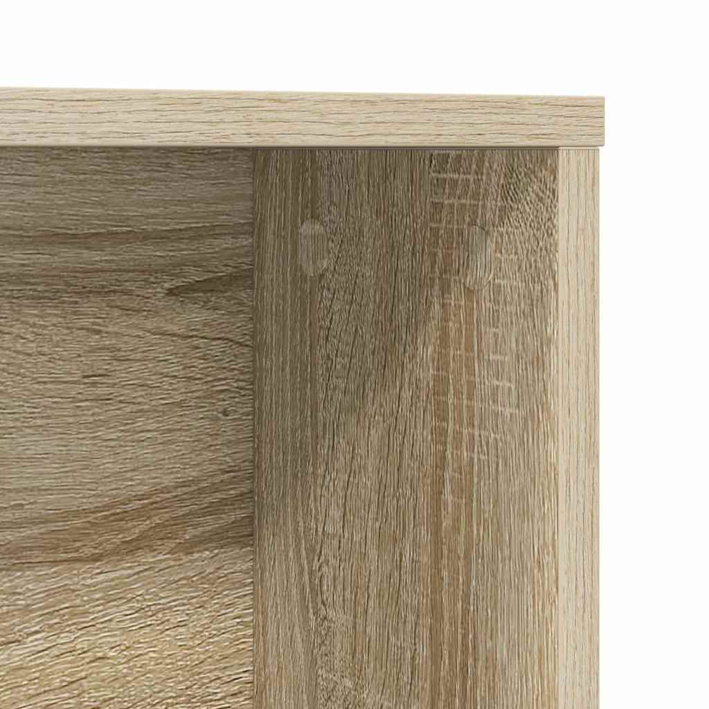 Stol s policom Sonoma hrast 91 x 50 x 149 cm Konstruirano drvo