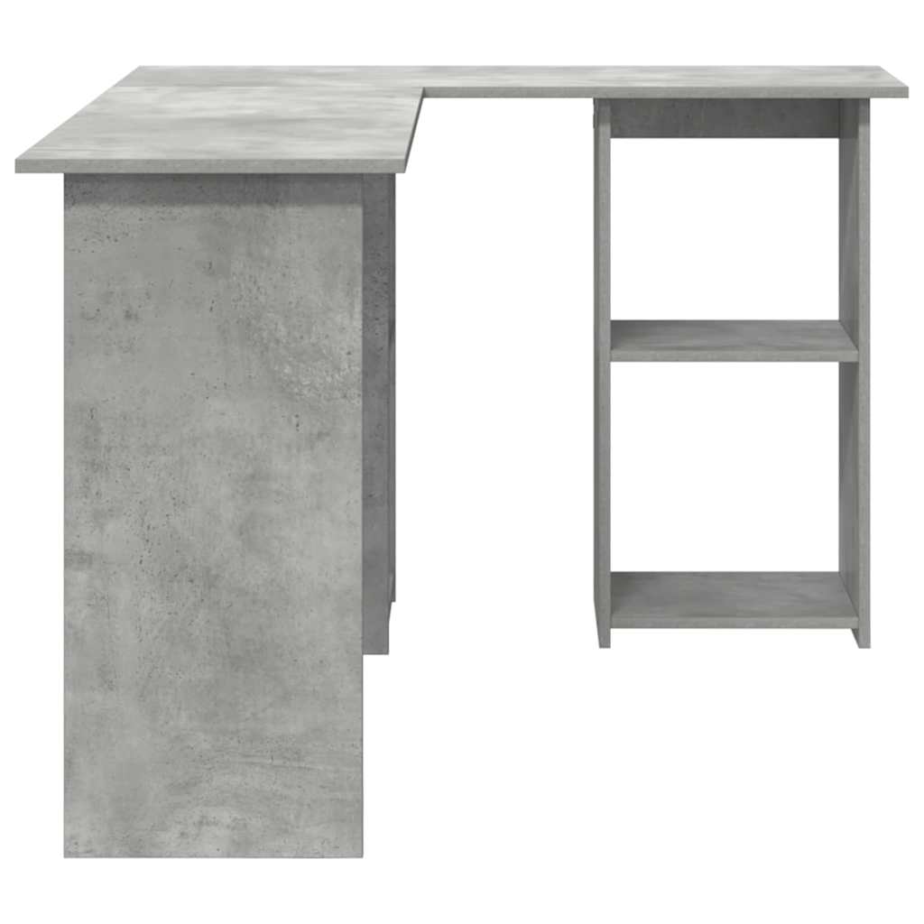 Stol Betonski sivi 142 x 102 x 73 cm Konstruirano drvo
