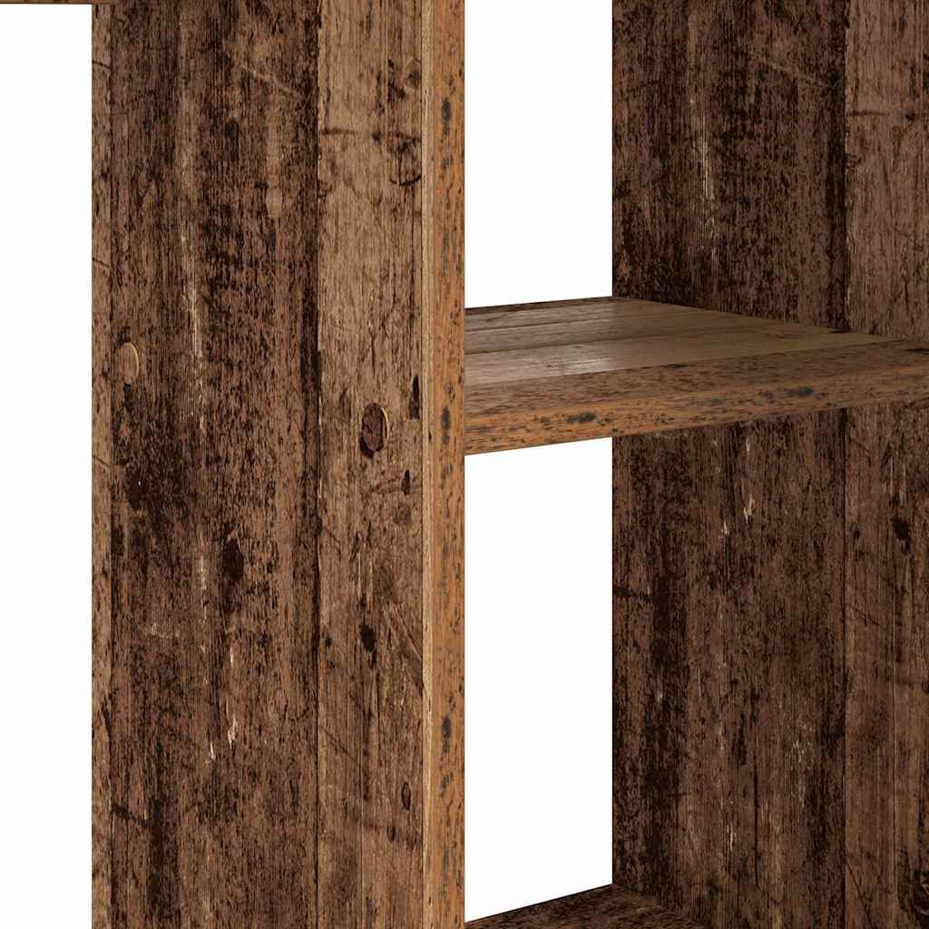Stol s policom Staro drvo 142 x 102 x 73 cm Konstruirano drvo