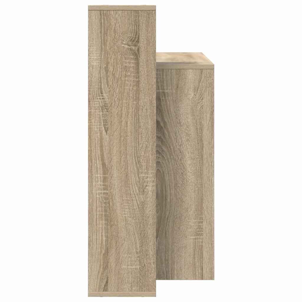 Stol s policom Sonoma hrast 100 x 40 x 90 cm Konstruirano drvo