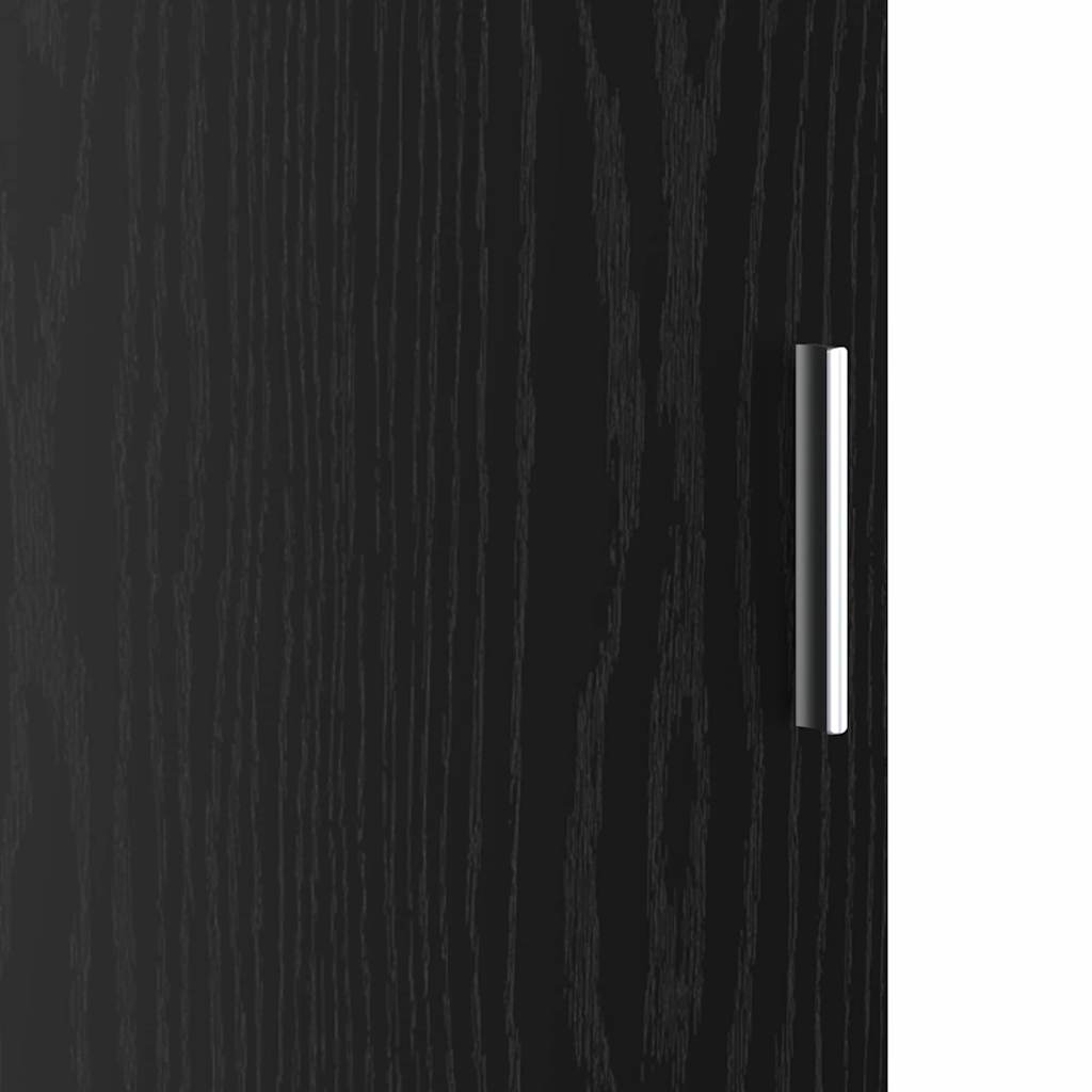 Highboard Crni hrast 35 x 39 x 168 cm