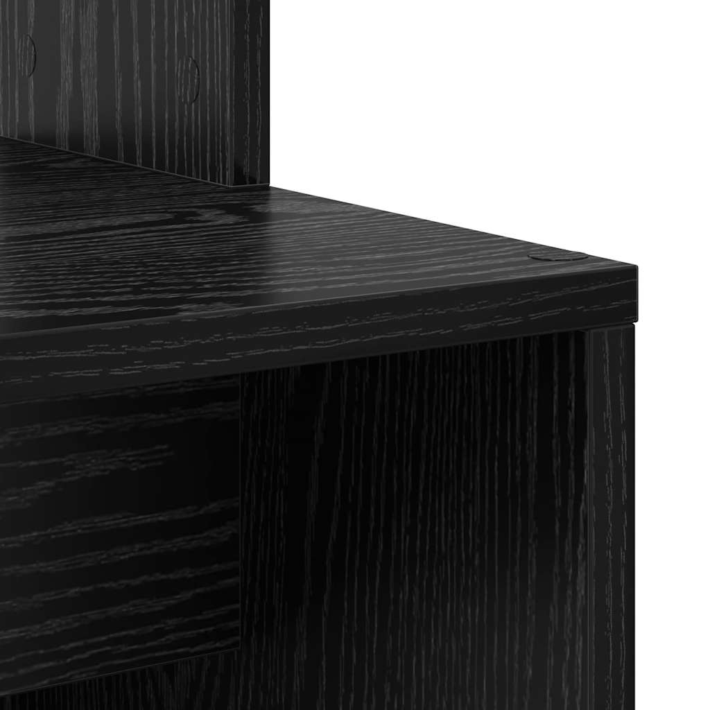Stol Crni hrast 78,5 x 37 x 154,5 cm Konstruirano drvo