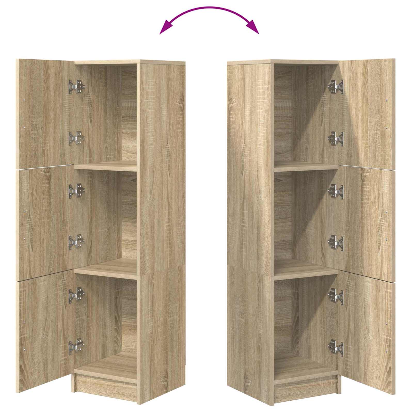 Highboard Sonoma hrast 31.5 x 32 x 122.5 cm