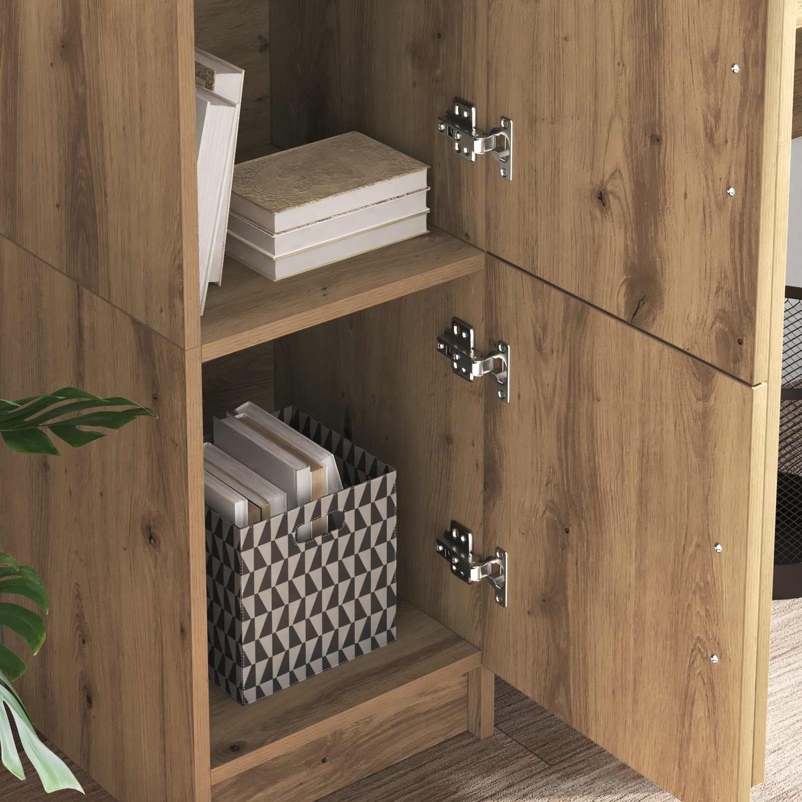 Highboard Umjetnički hrast 31.5 x 32 x 122.5 cm