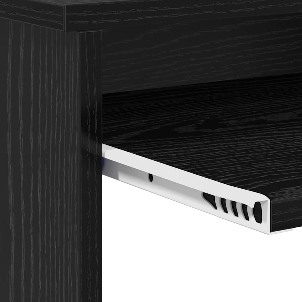 Stol Crni hrast 120,5 x 44 x 88,5 cm Konstruirano drvo