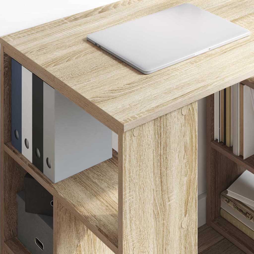 Stol s policom Sonoma hrast 90 x 50 x 75 cm Konstruirano drvo