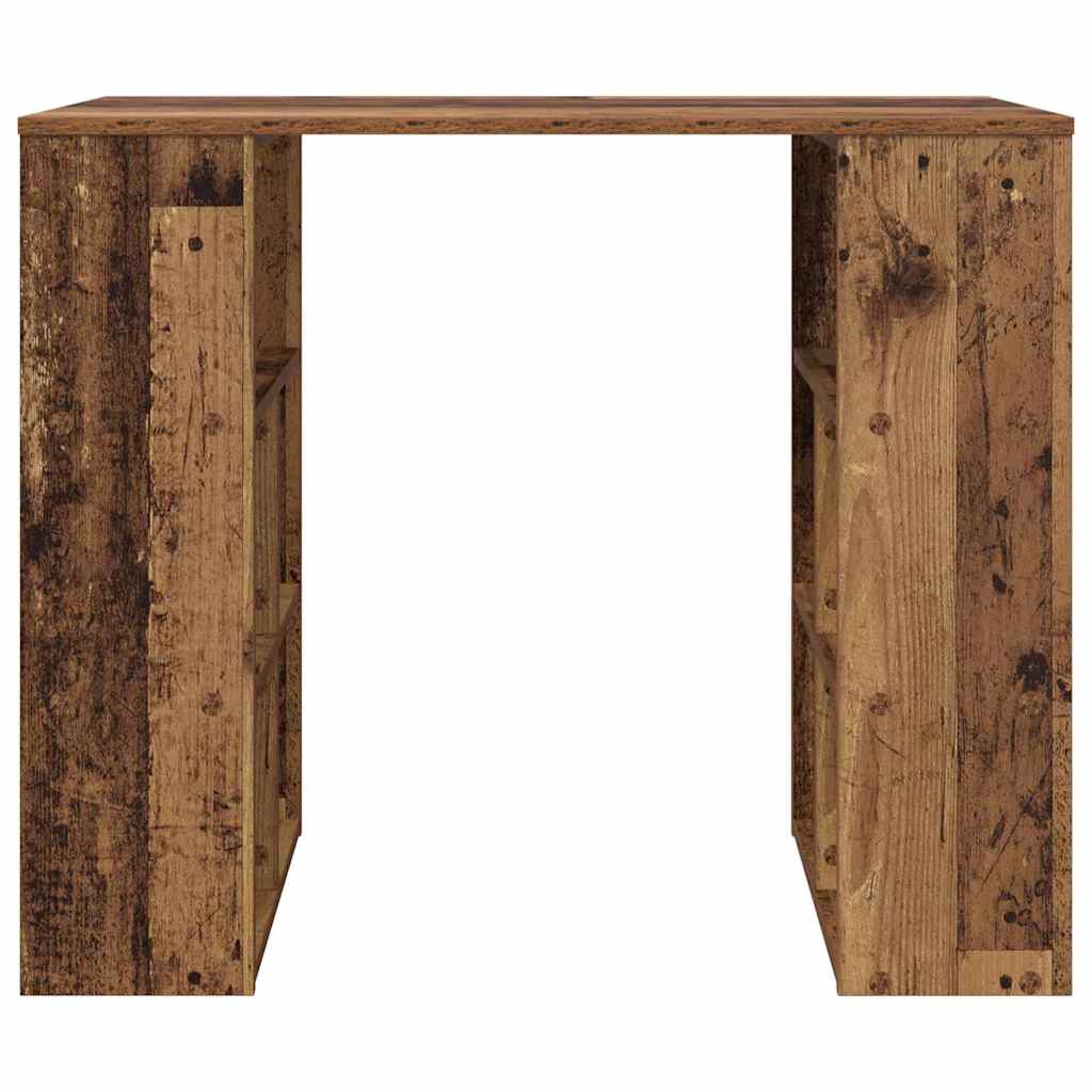 Stol s policom Staro drvo 90 x 50 x 75 cm Konstruirano drvo