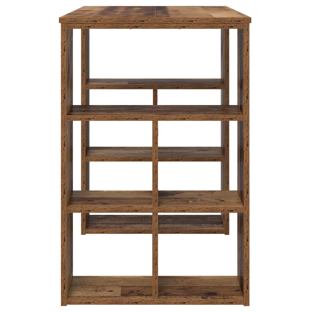 Stol s policom Staro drvo 90 x 50 x 75 cm Konstruirano drvo