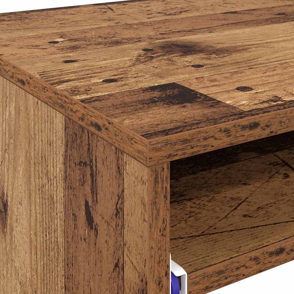 Stol s ladicama Staro drvo 77.5 x 43 x 79 cm Konstruirano drvo