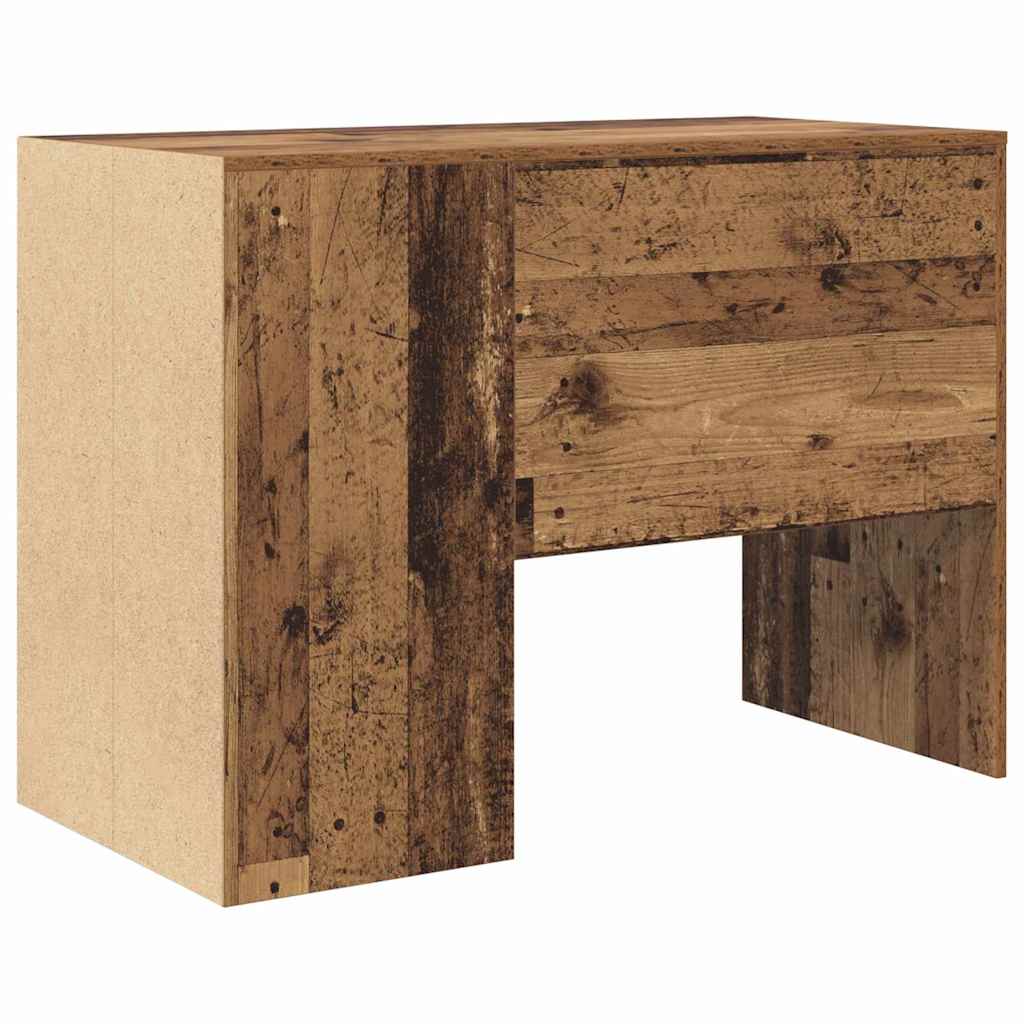Stol s policom Staro drvo 102 x 50 x 75 cm Konstruirano drvo