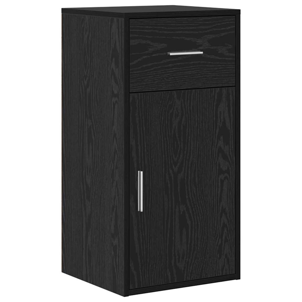Kreveta s ladicama Crni hrast 38 x 34 x 75 cm