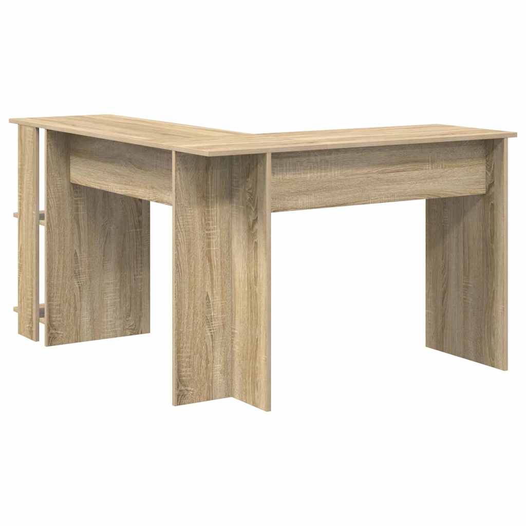 Kutni stol Sonoma hrast 140 x 113,5 x 75 cm Konstruirano drvo