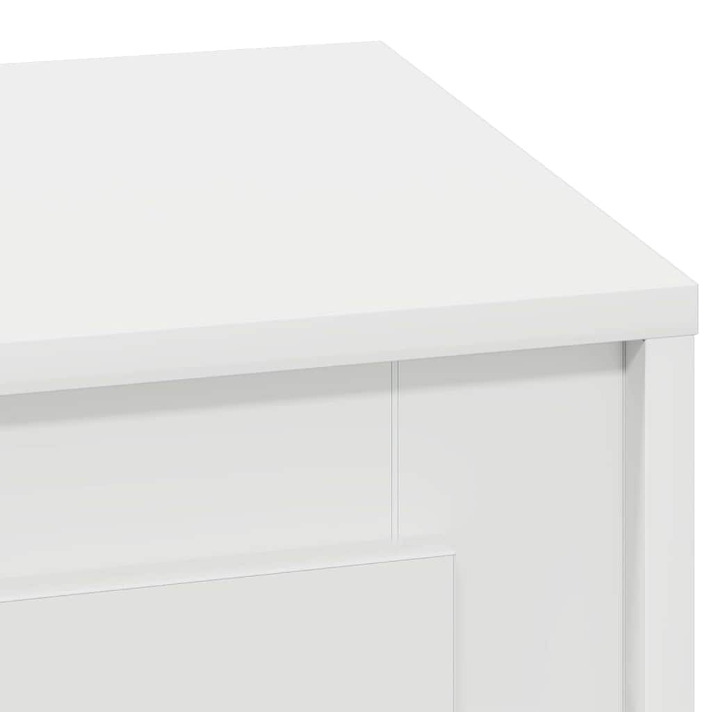 Noćni ormar 2 pcs Bijelo 44 x 34,5 x 45 cm Konstruirano drvo