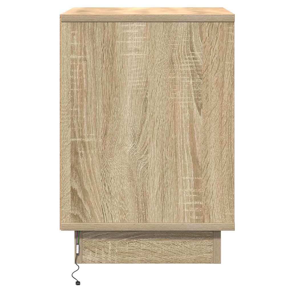 Noćni ormar Sonoma hrast 39 x 34,5 x 50 cm Konstruirano drvo