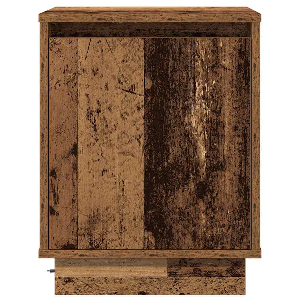 Noćni ormar Staro drvo 39 x 34,5 x 50 cm Konstruirano drvo