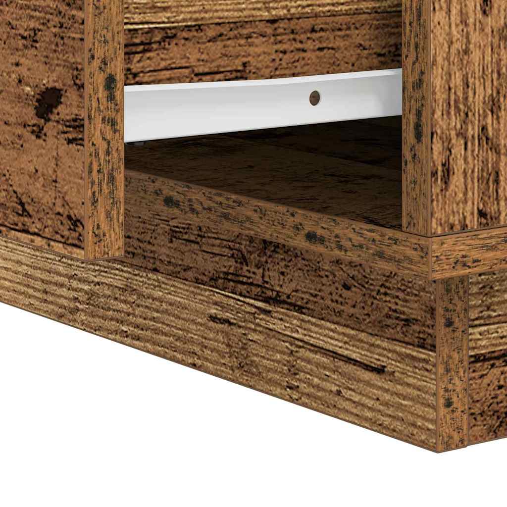 Noćni ormar Staro drvo 39 x 34,5 x 50 cm Konstruirano drvo