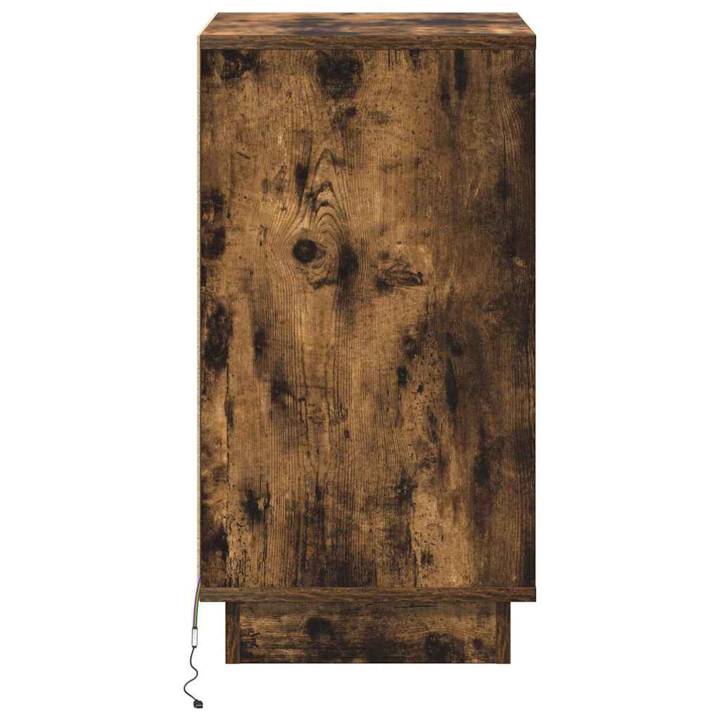 Noćni ormar Dimljeni hrast 39 x 34,5 x 65 cm Konstruirano drvo