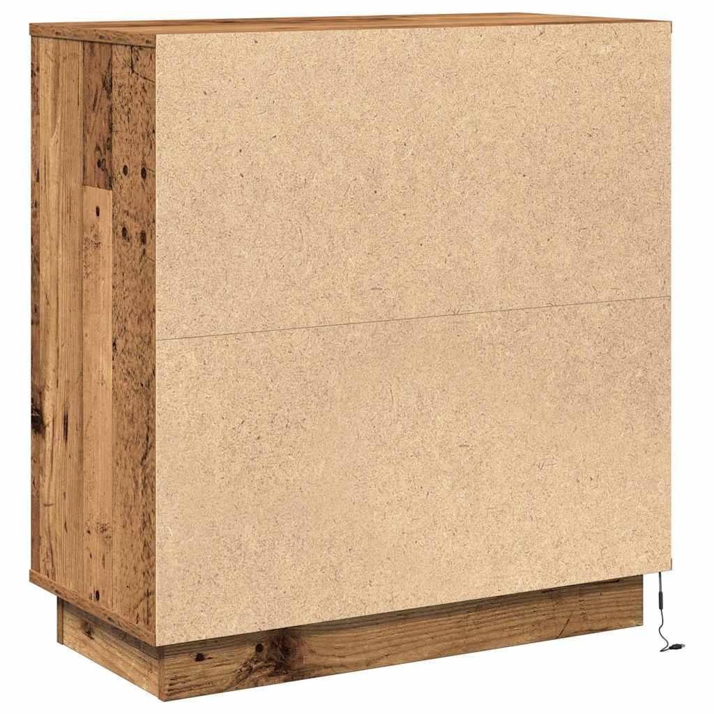 Noćni ormar Staro drvo 71 x 34,5 x 75 cm Konstruirano drvo