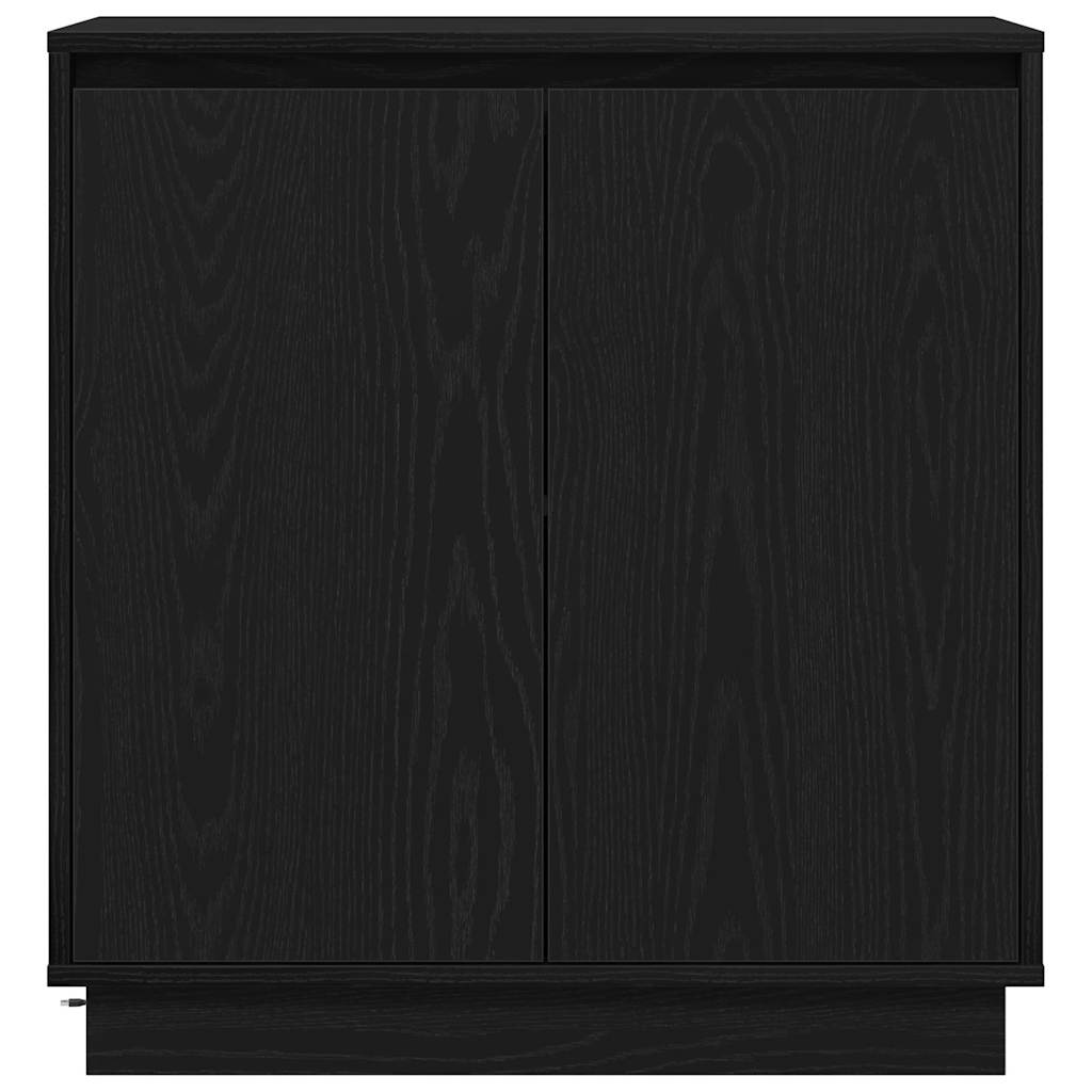 Sideboard Crni hrast 71 x 34.5 x 75 cm Konstruirano drvo