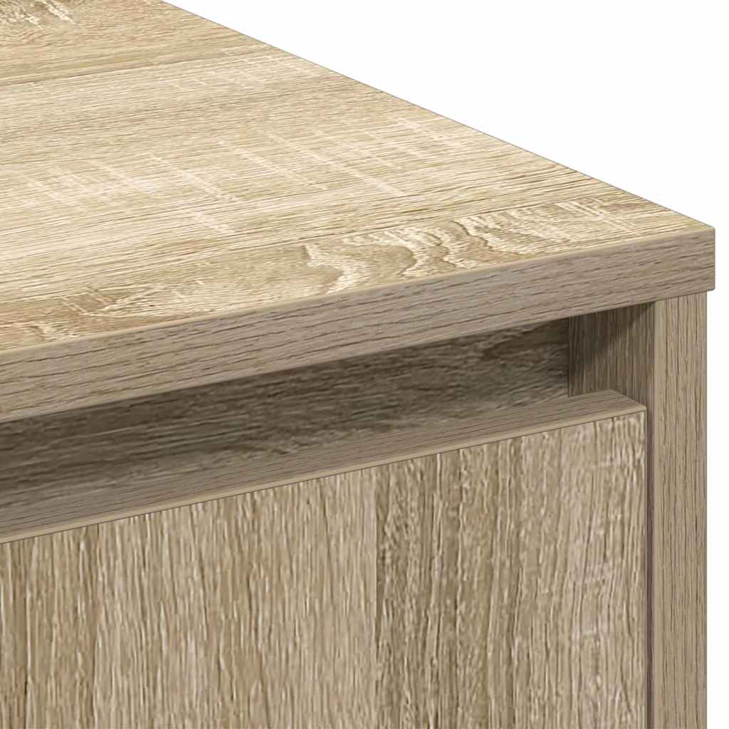 LED komoda za Hrast sonoma 71 x 34,5 x 75 cm Konstruirano drvo