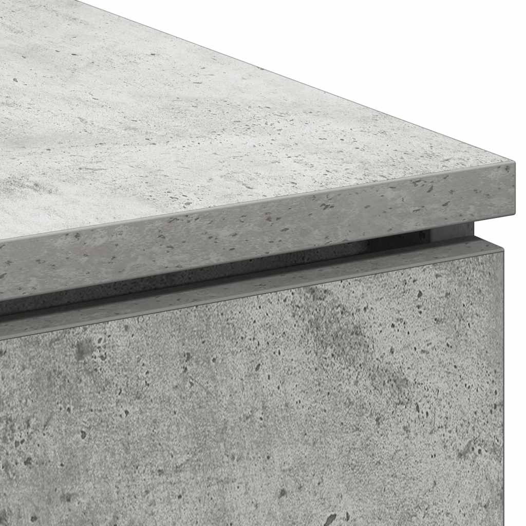 TV ormar Betonski sivi 100 x 38 x 49 cm Konstruirano drvo