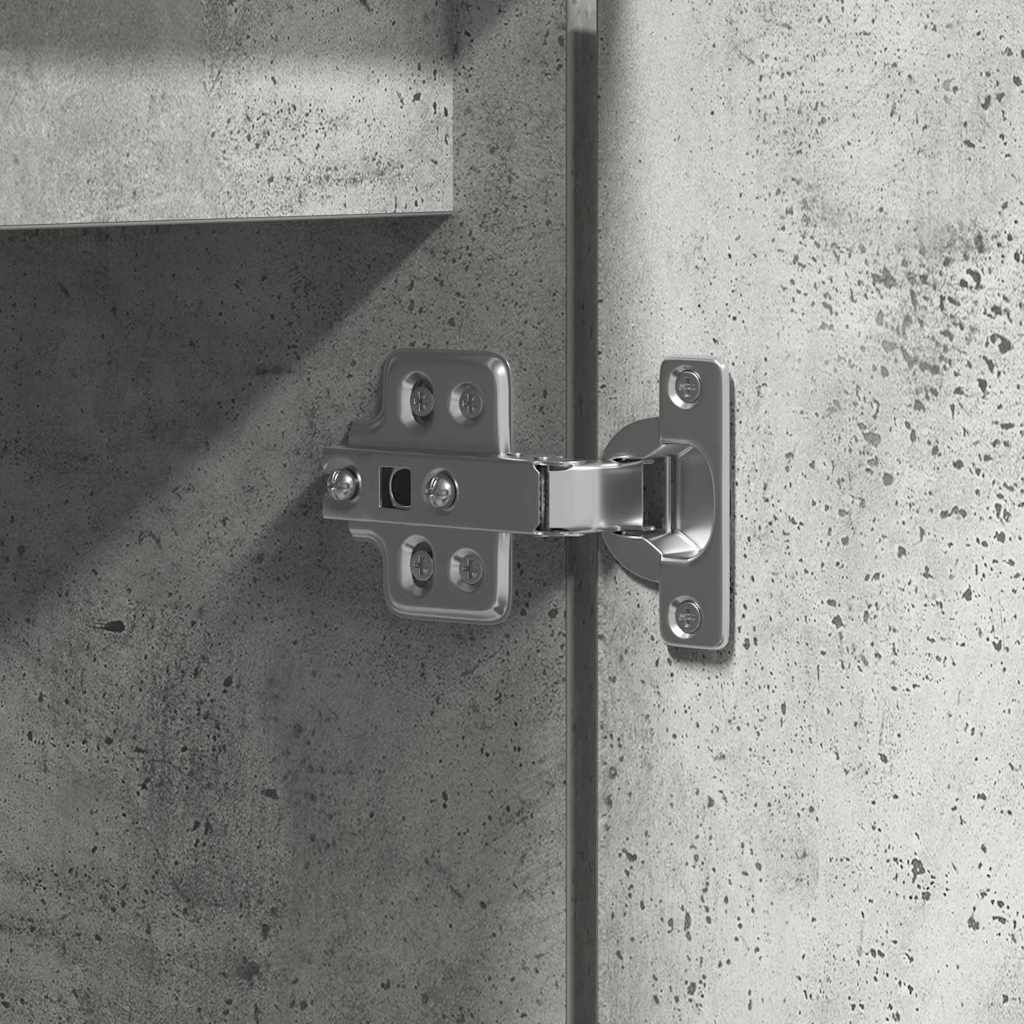 TV ormar Betonski sivi 100 x 38 x 49 cm Konstruirano drvo