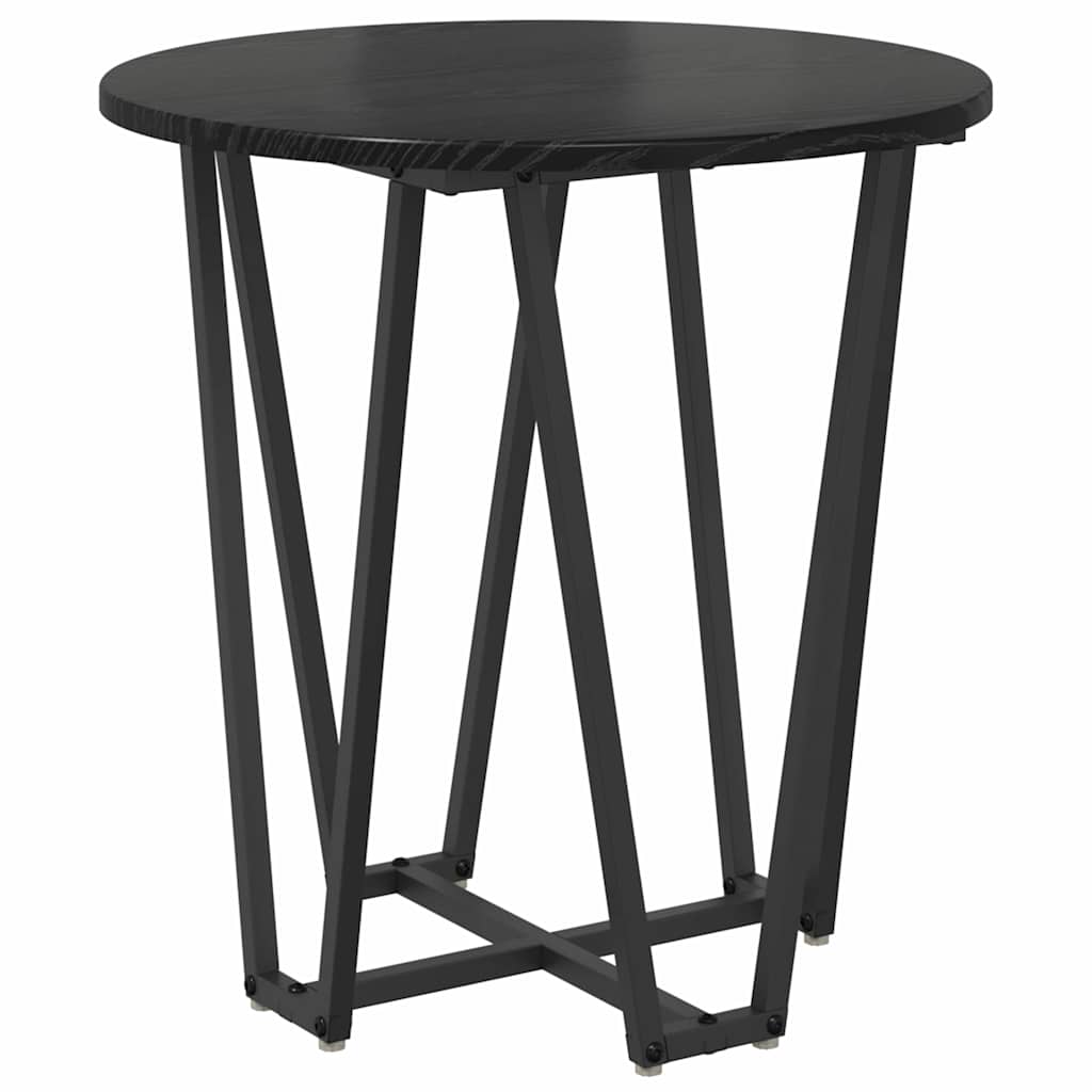 Set pomoćnih stolića 2 pcs Crni hrast