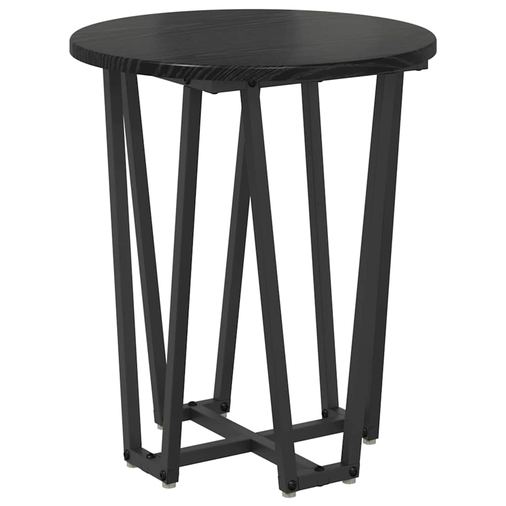 Set pomoćnih stolića 2 pcs Crni hrast