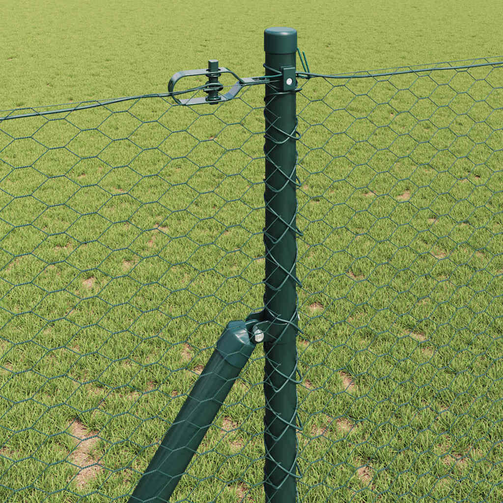 Sukladni osnovni dodatak za hexagonalnu ogradu 10 x 1 m Zelena