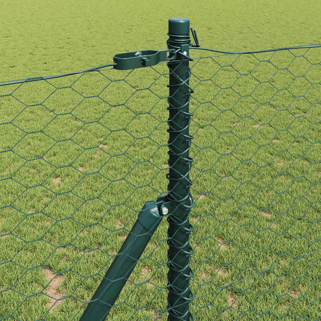 Sukladni osnovni dodatak za hexagonalnu ogradu 10 x 1 m Zelena