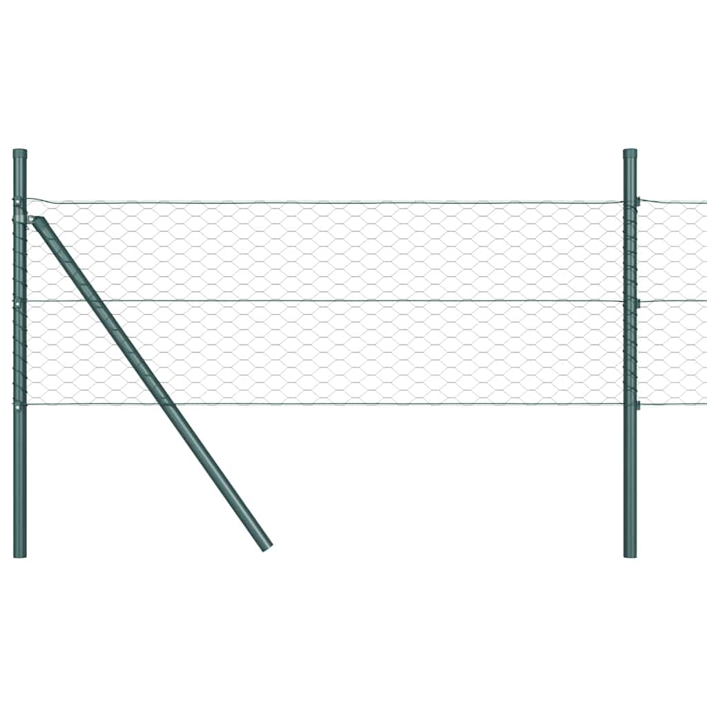 Temeljna zavarena žičana ograda 25 x 0,5 m (Š x V)