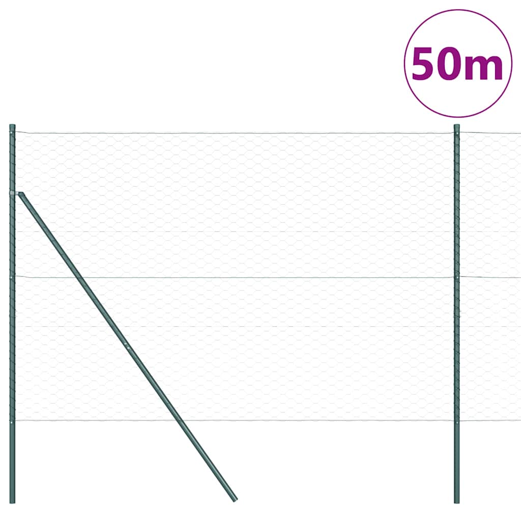Sukladni osnovni dodatak za hexagonalnu ogradu 50 x 1,6 m Mreža
