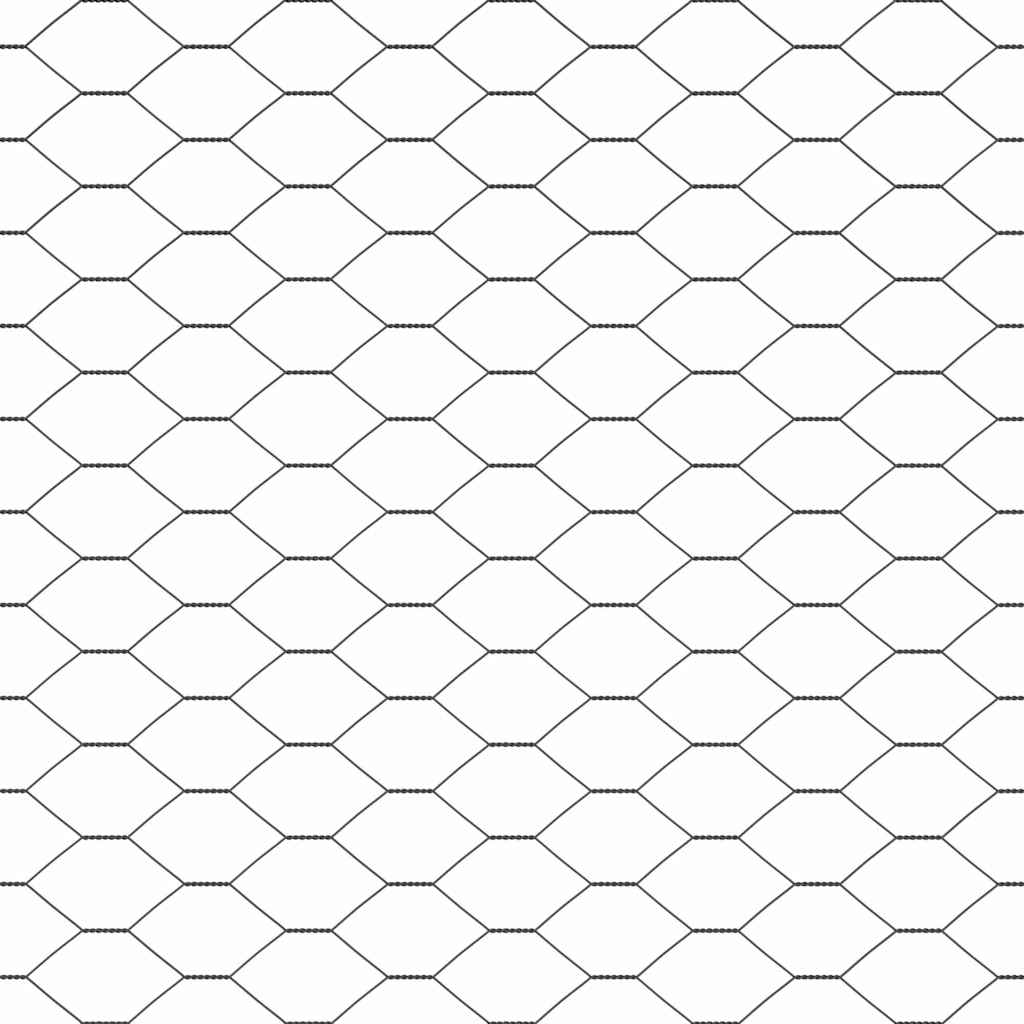 Sukladni osnovni dodatak za hexagonalnu ogradu 10 x 1,4 m Siva