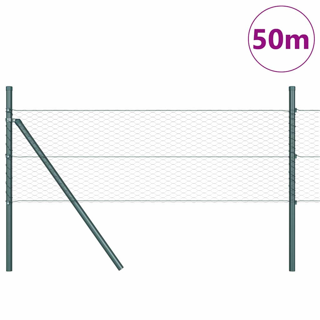 Sukladni osnovni dodatak za hexagonalnu ogradu 50 x 0,4 m Siva