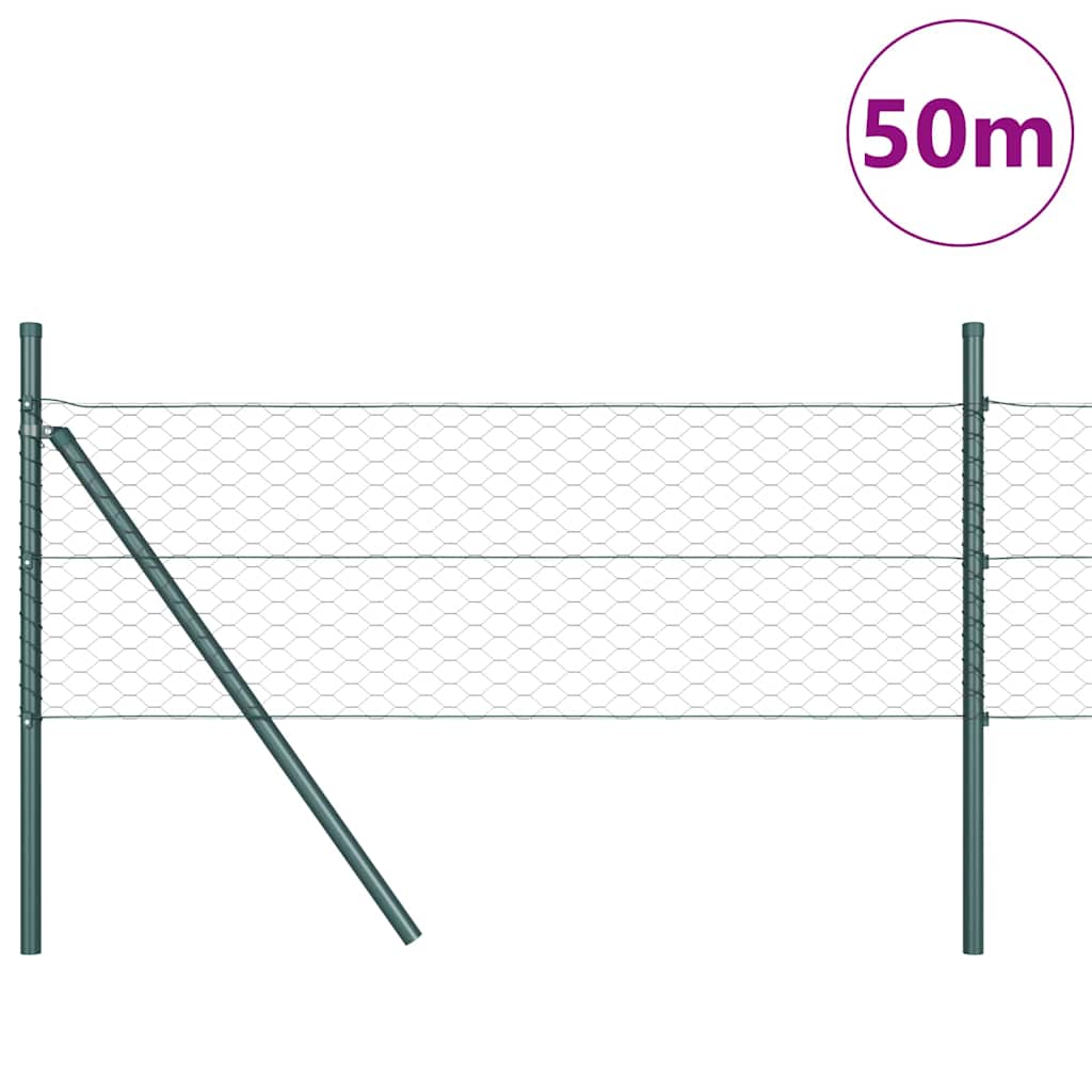 Sukladni osnovni dodatak za hexagonalnu ogradu 50 x 0,4 m Siva