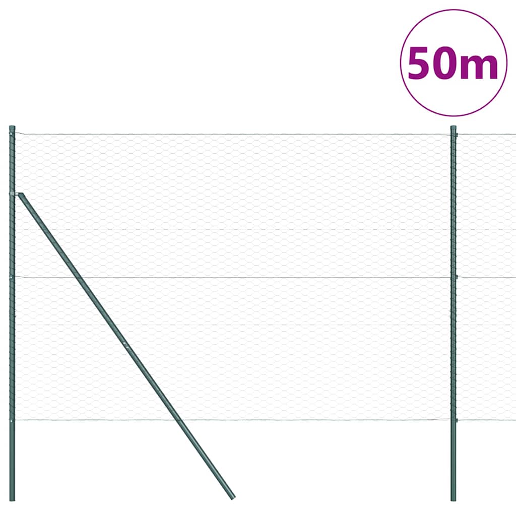 Sukladni osnovni dodatak za hexagonalnu ogradu 50 x 1,5 m Siva