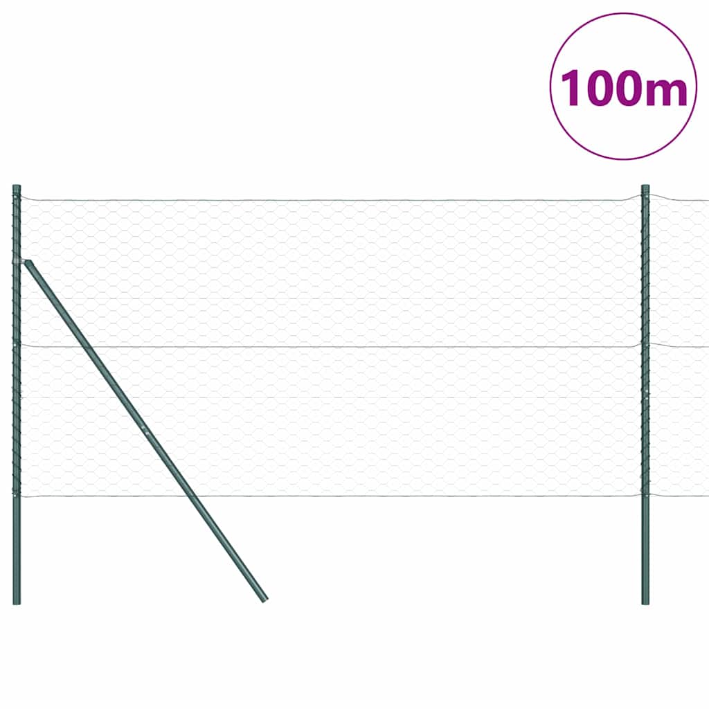 Sukladni osnovni dodatak za hexagonalnu ogradu 100 x 1,2 m Siva